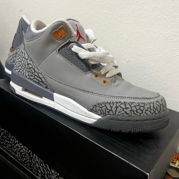 Other - Gray and Orange Sneakers